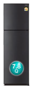 ຕູ້ເຢັນ SHARP 2 DOORS 8.9Q SJ327MDS DARK GRAY